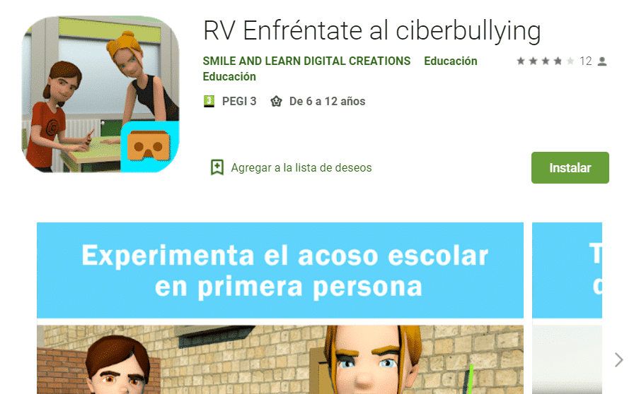 Recursos educativos digitales Realidad virtual Enfréntate al ciberbullying