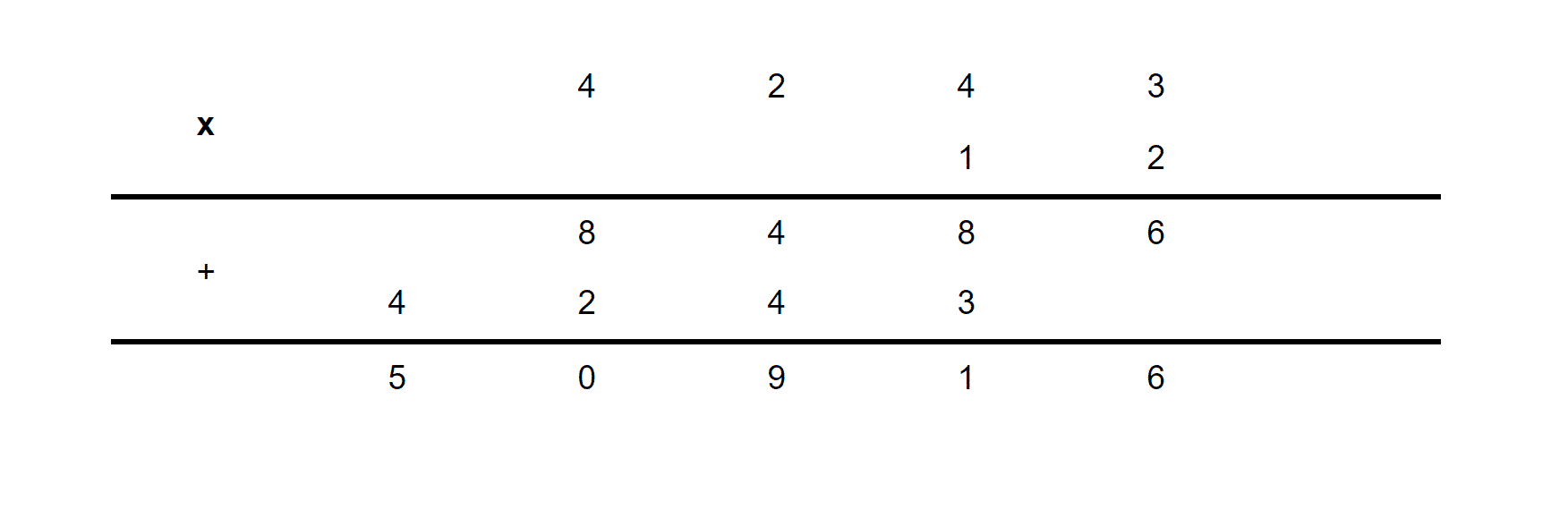 Números decimales primaria. Multiplicación