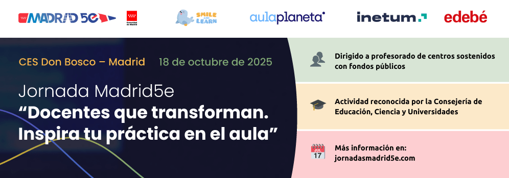 La Jornada Madrid 5e propone un uso equilibrado de la tecnología en el aula